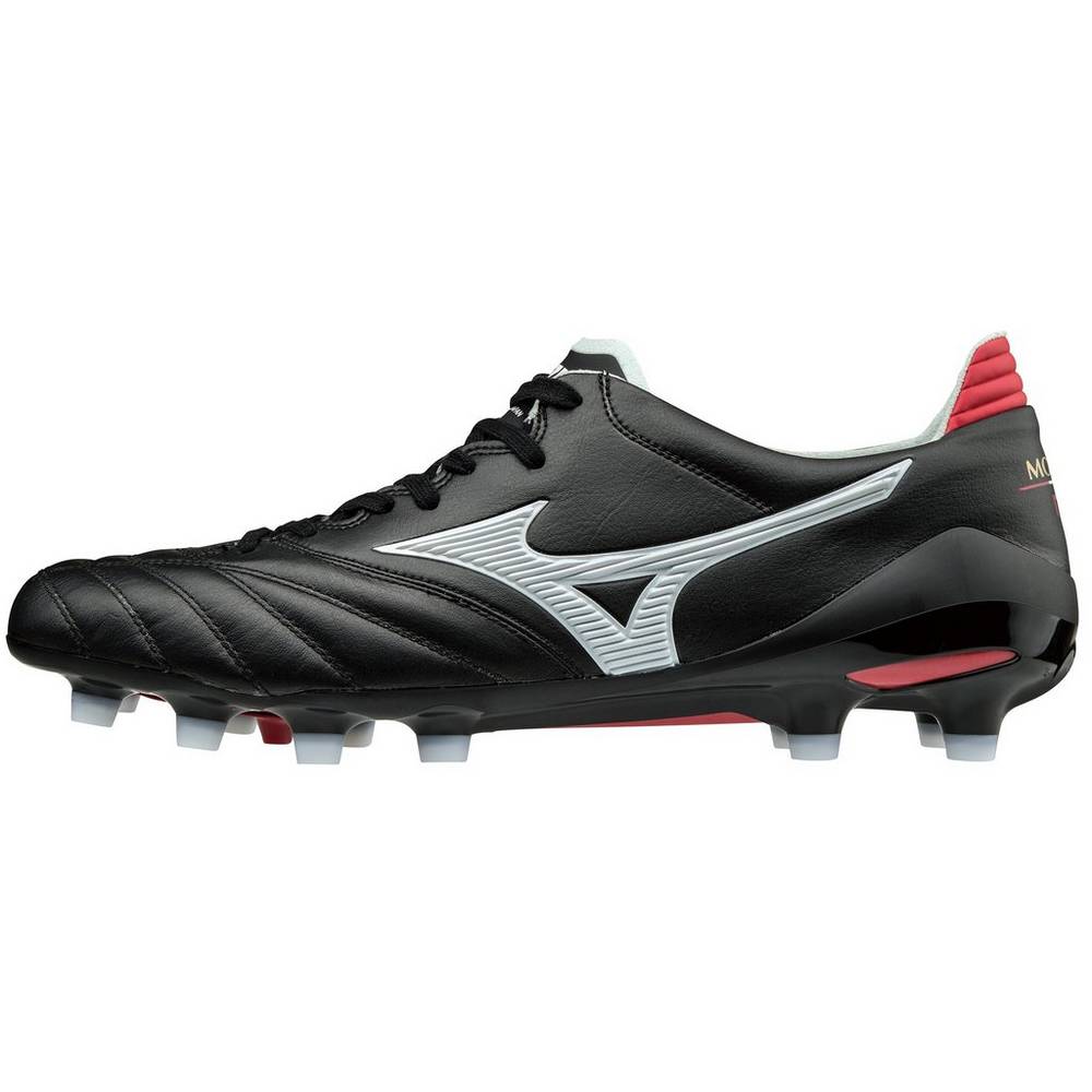 Botas de Futbol Mizuno Morelia Neo II Made in Japan Hombre Negras/Blancas España HMLF-48765